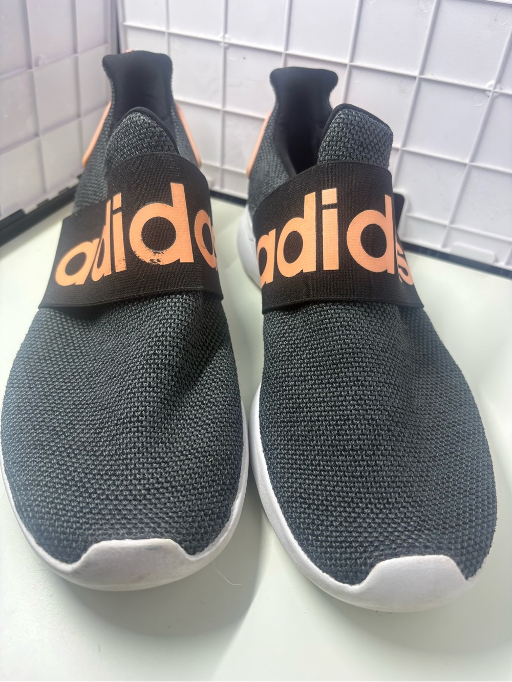 adidas Ladies Lite Racer Adapt Slip On Running Shoes FV8601 Size 10